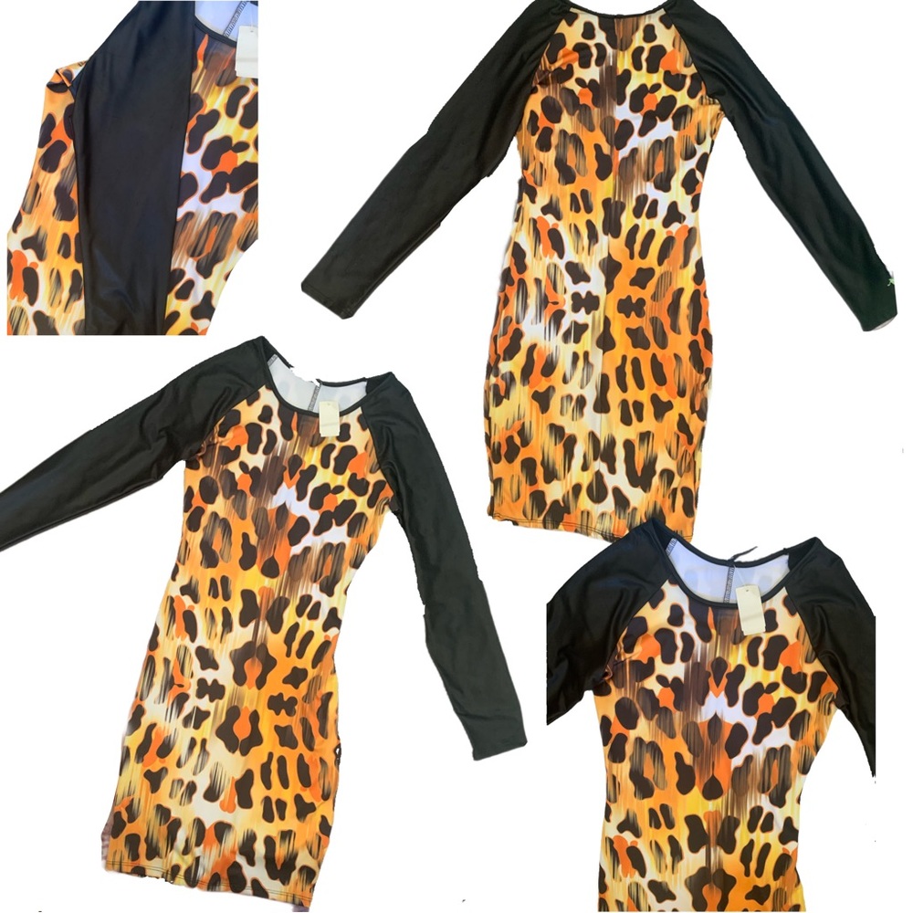 Leopard Print Bodycon Dress